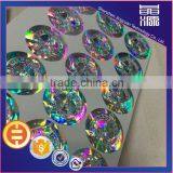 Square Label Custom Shape Laser Holography Adhesive 3D Sticker thumbnail-2