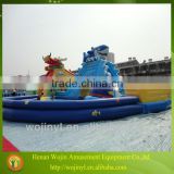 Popular inflatable circle pool for outdoor useage/large inflatable swimming pool