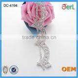 2016 New Fashion Rhinestone Crystal Head Jewelry Chain for Wholesale thumbnail-1