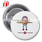 Pin Button Badge With Cmyk Printing