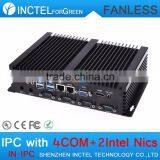 Fanless Car PCs Auto Boot Intel Celeron C1037U 1.8G USB 3.0 Dual Gigabit Lan 4 COM Desktop Computer pc thumbnail-3