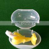 Hot Selling BPA Free Silicone Gel Baby Toothbrush Banana Teether Toys thumbnail-3