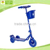 three wheel scooter for sale, blue pink outdoor toy cheap kids mini scooter