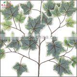 Yiwu Factory Wholesale Indoor Decoration Plastic Artificial Green Thatch Leaves thumbnail-4