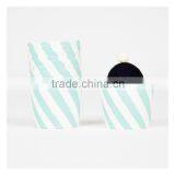 Blue Diagonal Stripe Standard Baking Cups Cupcake Liners Muffin Cups Paper Cupcake Cups Liners Cupcake Cases thumbnail-1
