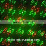 Cheap 100mW RG 12 Gobos Mini Twinkling Laser Light thumbnail-2