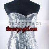 Hot Sale Silvery Fashionable Sexy Corset Lingerie For Party thumbnail-1