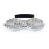 Household Double Manual Mini Burger Press Hamburger Patty Maker Burger Press thumbnail-6