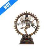 18inch Tall Indian Resin Hand Crafted Painted Dancing Shiva Statue thumbnail-1