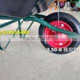 Labor Saving One Wheel Plastic Wheel Barrow Factory in China thumbnail-3