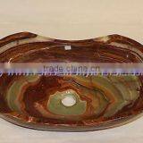 PRECIOUS GOOD QUALITY MULTI RED ONYX SINKS BASINS COLLECTION