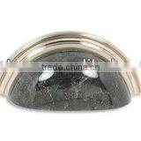 Cup Pull-EP-BN Granite Pull Cup Pull Brushed Nickel for Kitchen and Bathroom thumbnail-1