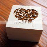 Natural Unfinished Art Mind Small Wooden Craft Perfume Boxes Wholesale thumbnail-4