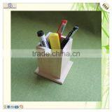 Fashion Office Desk Storaging Decorating Paulownia Wooden Pen Holder thumbnail-5