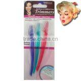 High Quality Professional 3 Pieces Eyebrow Razor Trimmers thumbnail-1