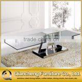 Glass Coffee Table Set Center Table Design Living Room Furniture thumbnail-1