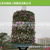 2015 new products self-watering garden planter for lamp post decoration