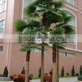 Home Garden Edging Decorative 5ft to 16ft Height Outdoor Artificial Green Plastic Palm Trees EDS06 0836 thumbnail-3