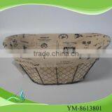 China Wholesale High Quality Vintage Metal Baskets thumbnail-1