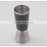 Stainless Steel Jigger With Leather thumbnail-2