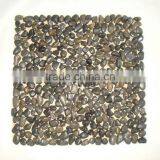 Colorful Polished River Pebble Mosic Patten Tile / Cobble thumbnail-1