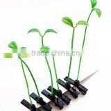 Wholesale Fashion Green Head Plants Grass Bean Sprout Flower Hairpin thumbnail-1