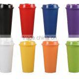 Matte Effect Printing Plastic Cup thumbnail-1