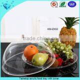 Popular Acrylic Golden Fruit Dish Fruit Plates thumbnail-3