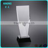New Design Luxury Crystal Acrylic Handmade Customized Shape Craft Award Trophies in China Wholesale thumbnail-3