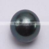 AAA 10-11mm Black Round Tahitian Loose Pearls thumbnail-1