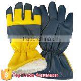 NMSAFETY Nitrile Coated Winter Hand Warm Fleece-lined Latex Gloves thumbnail-1