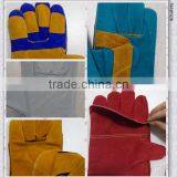 DDSAFETY Cow Split Leather Welder Gloves Cheap Leather Gloves thumbnail-4