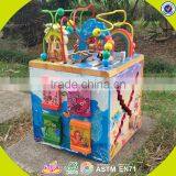 2017 Wholesale Wooden Baby Bead Maze Educational Wooden Baby Bead Maze Multi-function Wooden Baby Bead Maze W12D033 thumbnail-2