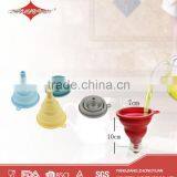 Colorful Food Grade Kitchen Collapsible Silicone Funnel thumbnail-1
