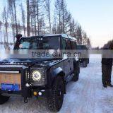 7inch Led Round Angel Eyes Head Lights High/low Beam Motorcycle Led Head Light thumbnail-2