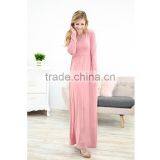 2017 Spring Women Latest High Waist Long Sleeve Maxi Dress HSD9901 thumbnail-5