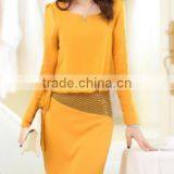 New OL Women's Slim Fitted Mini Pencil Skirt High Waist Straight Office Formal Skirts thumbnail-2