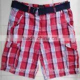 MENS CARGO SHORTS WITH BELT (Garment Stock Lots / Apparel Stock / Stocklots / Garment Apparel From Sri Lanka / Bangladesh)