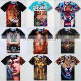 Hot Sale New Model O-Neck Collar Plus Size Printed 3D T - Shirt thumbnail-5