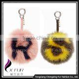 CX-R-38 China Wholesale Fox Fur Keychain Customized thumbnail-4
