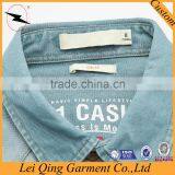 Casual Fashion Men Denim Shirts Wholesale thumbnail-3