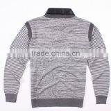 Knitting V Neck Sweater Shirt Collar Sweater Men thumbnail-2