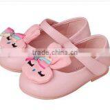 2016 Spring style cartoon rabbit kids flat shoes