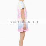 Hot Selling Tie Dye T-shirt Dress Design Beach Dress for Woman 2015 thumbnail-5