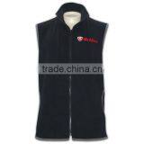 Fleece Vest With Light Weight Emborider Logo Vest thumbnail-3