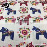 Handmade Linen Striped Cotton Fabric Canvas Cloth Patchwork Decoration Groceries Printed Fabric For Sewing Cut Home Supplies thumbnail-3