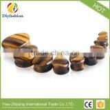 Fashion 7 Colors 5mm to 25mm Stone Drop Shape Ear Plug thumbnail-3