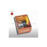 Luxury Cell Phone Packaging Box , Orange Printed Cardboard Boxes thumbnail-1