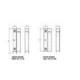 Two Tier Vertical Hospital Steel Storage Locker With 24 Gauge Body 72\