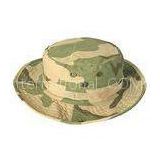 Air Permeability Matel Eye Camouflage Fisherman Hat With Adjustable String